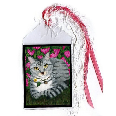 Bookmark - Garden Cat
