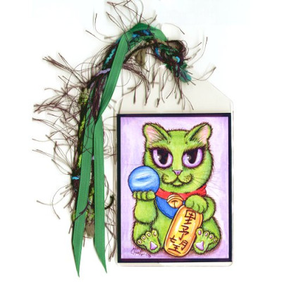 Bookmark - Maneki Neko Ambition Cat