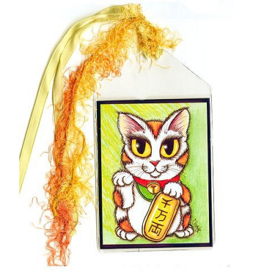 Bookmark - Maneki Neko Luck Cat