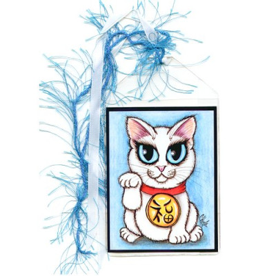 Bookmark - Maneki Neko Purity Cat