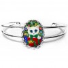 Cuff Bracelet - Christmas Kitten Boy