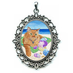 Cameo Necklace - Mika at the Beach
