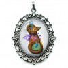 Cameo Necklace - Voodoo Cat Doll