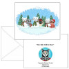 Note Card - SnowCat Kitties
