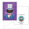 Note Card - Victorian Gentleman Cat Note Card - Victorian Gentleman Cat