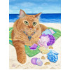 Note Card - Mika at the Beach