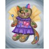 Magnet - Voodoo Empress Fairy Cat Doll
