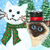 LE Canvas - SnowCat Kitties
