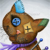 Prints - Voodoo Cat Doll 