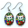Earrings - Christmas Kitten Boy