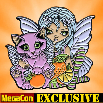 Enamel Pin - Orange Blossoms - Not For Sale