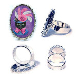 Ring - Victorian Lady Cat